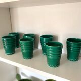 Grandjean-Jourdan Vallauris orangeade service, 1950