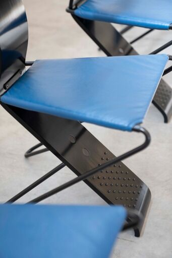 Chaise modèle impronta, lot de 4, années 1980/90