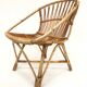 Fauteuil en rotin de Rohe Noordwolde, 1960, Pays-Bas