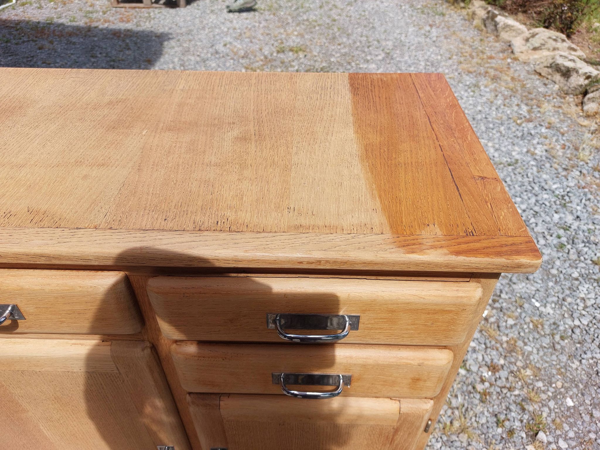 meuble de métier en bois, meuble à tiroirs
