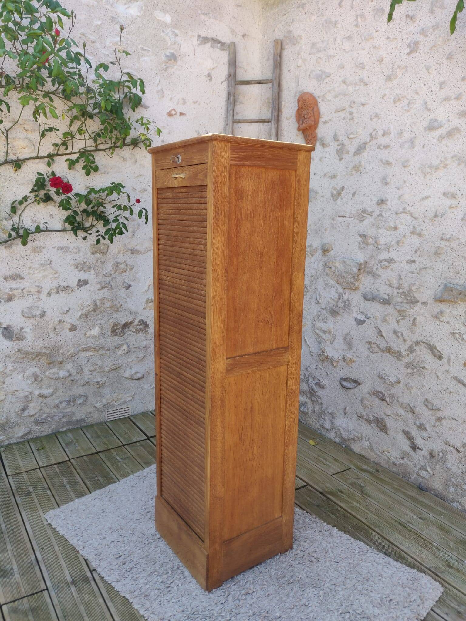 Old restored filing cabinet