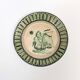 4 Vietri plates decorated by Fabbrica Ceramica Avallone, 1930s