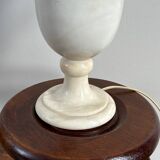 Lampe en albâtre