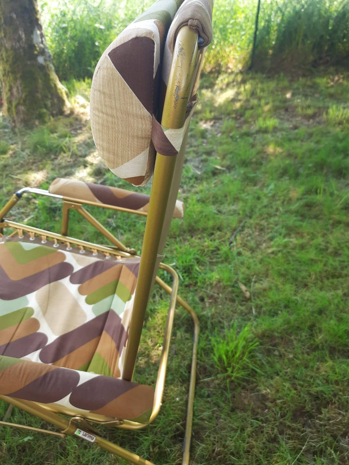 Vintage Lafuma lounge chair