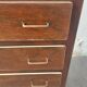 1960s-70s commode, cream trim, vintage