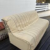 Sofa + 2 leather armchairs