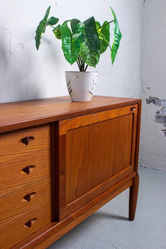 Bramin H.W. Klein Sideboard Teak Danish Design Vintage Mid Century