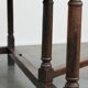 Table de salle à manger/à côté/à rabat en chêne anglais antique du XVIIIe siècle