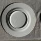 Set of 10 small dessert plates in Italian ceramic Total rim b