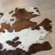 XxL vintage cow skin rug 1970