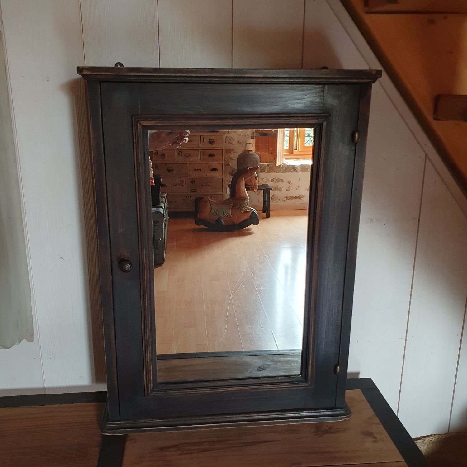 Vintage bathroom cabinet