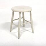 Tabouret scandinave en hêtre, Suède, 1960