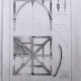 18 carpentry boards " Roubo "