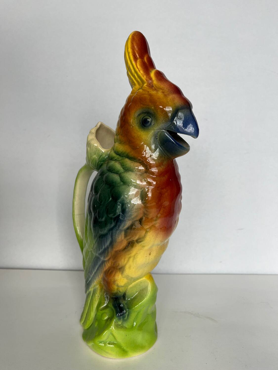 Vintage zoomorphic pitcher Saint Clément