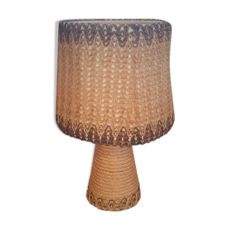 Vintage rope lamp