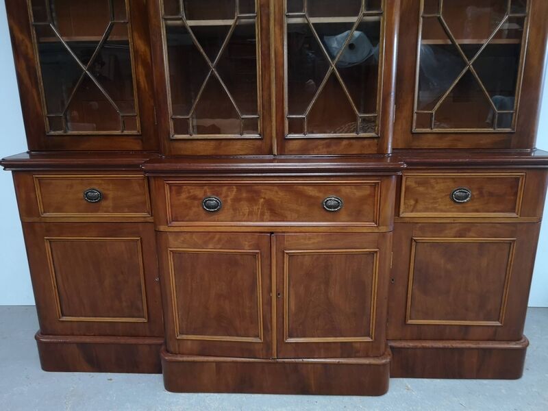Library English secretary mahogany