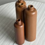 Set of old stoneware bottles
