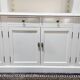 White bookcase library cabinet bookcase with ladder