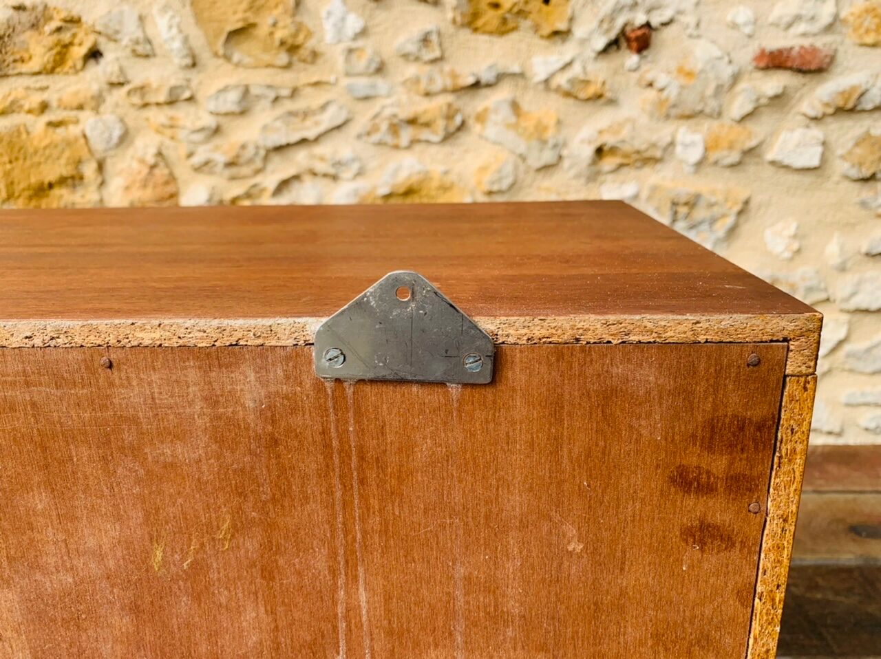 Teak storage cabinet, Scandinavian style, Circa 60's