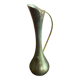 Vintage Gold Metal MCM Bud Soliflore Vase