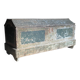 Large Antique 19th Century Continental Painted Pine Blanket Chest | Antique