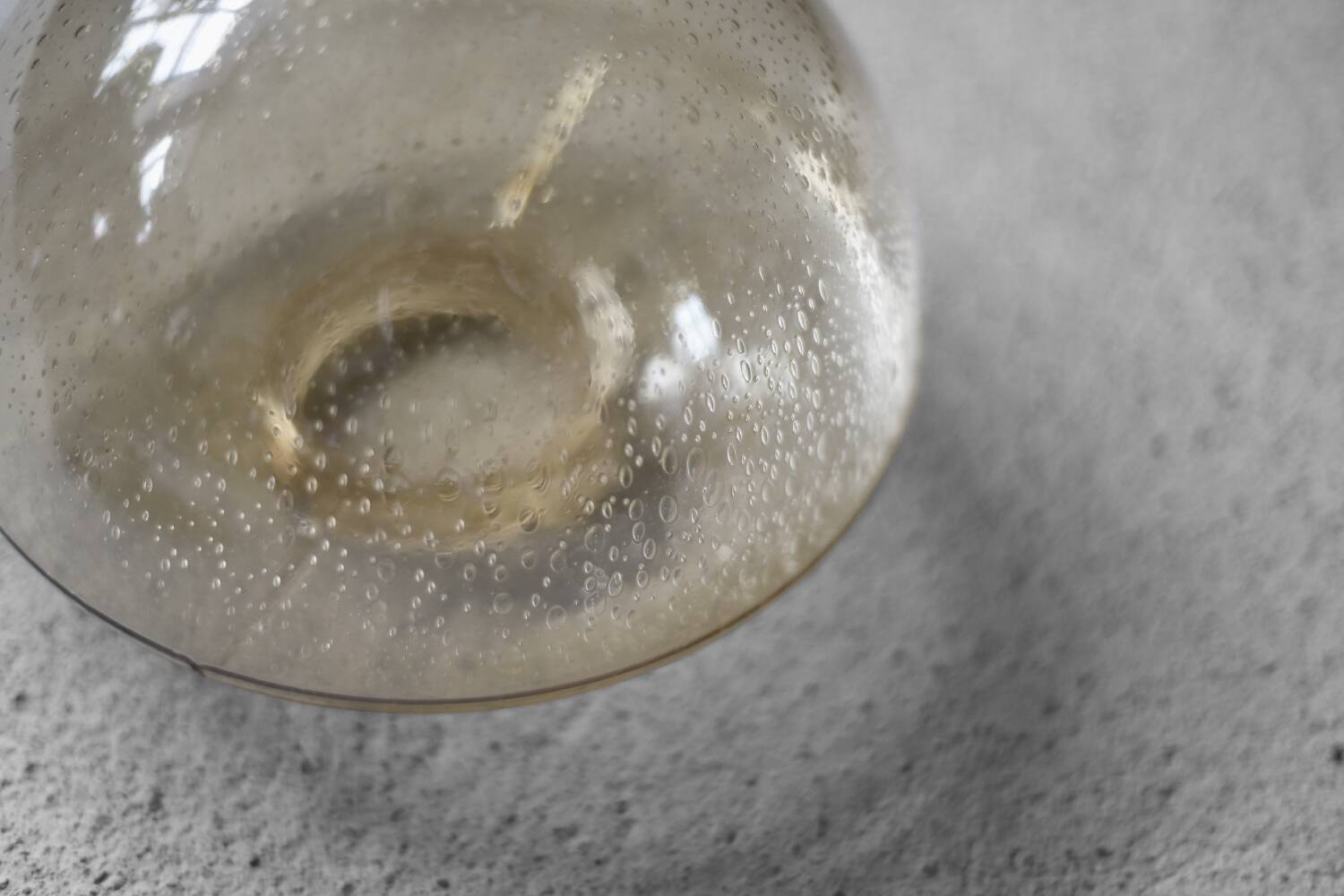 Vintage Mid-Century German Modern Small Glass Wall Lamp / Sconce, 1960s