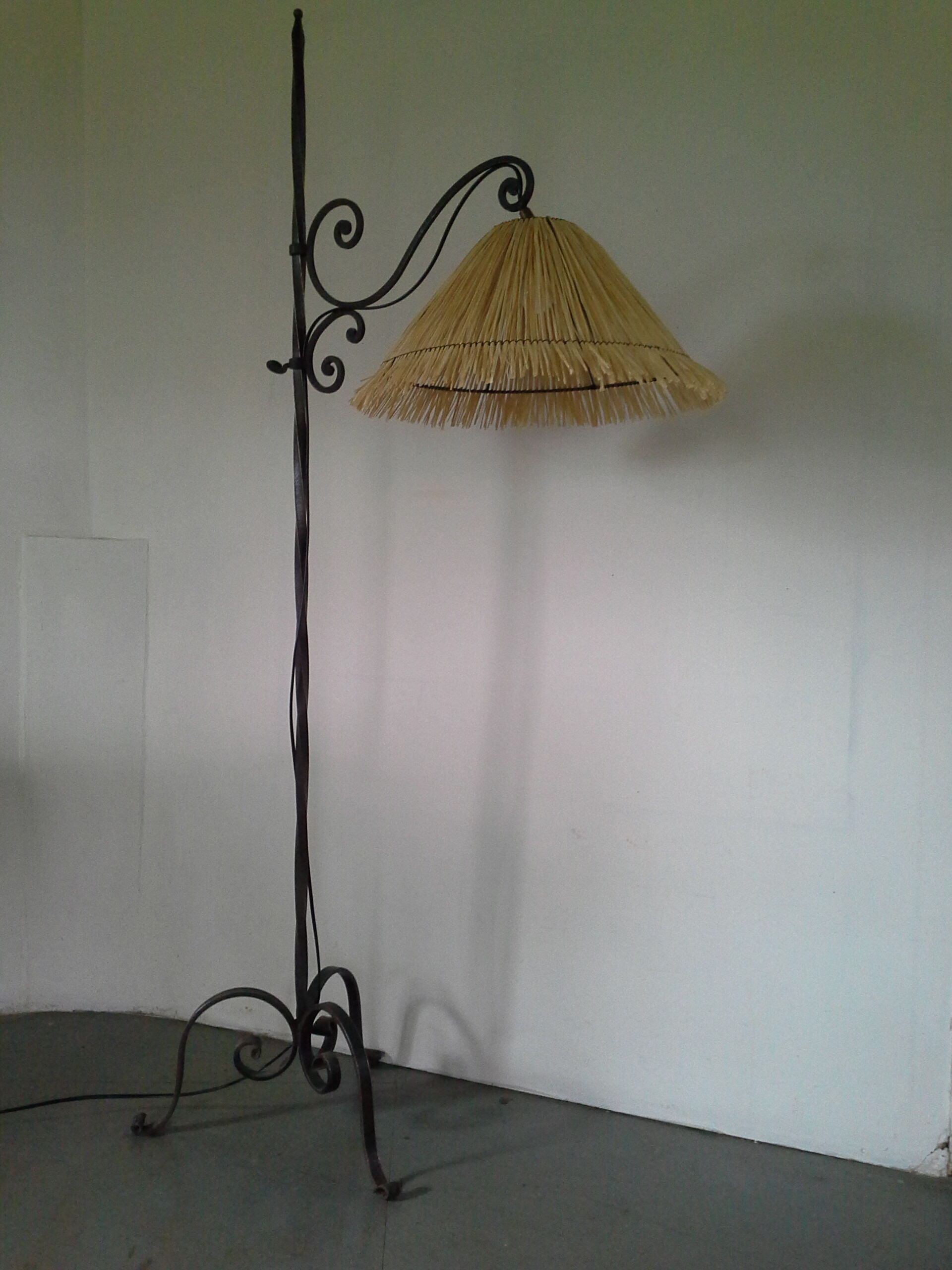 Iron floor lamp 50s
