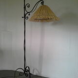 Lampadaire en fer forgé années 50