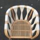 Wabisabi rattan lounge chair / single seat / club armchair