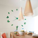 Wooden pendant lights from Secto Design
