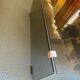 Vintage 70s smoked glass coffee table