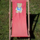 Chaise longue enfant vintage