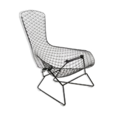 Black "Bird Chair" by Harry Bertoia for Knoll International