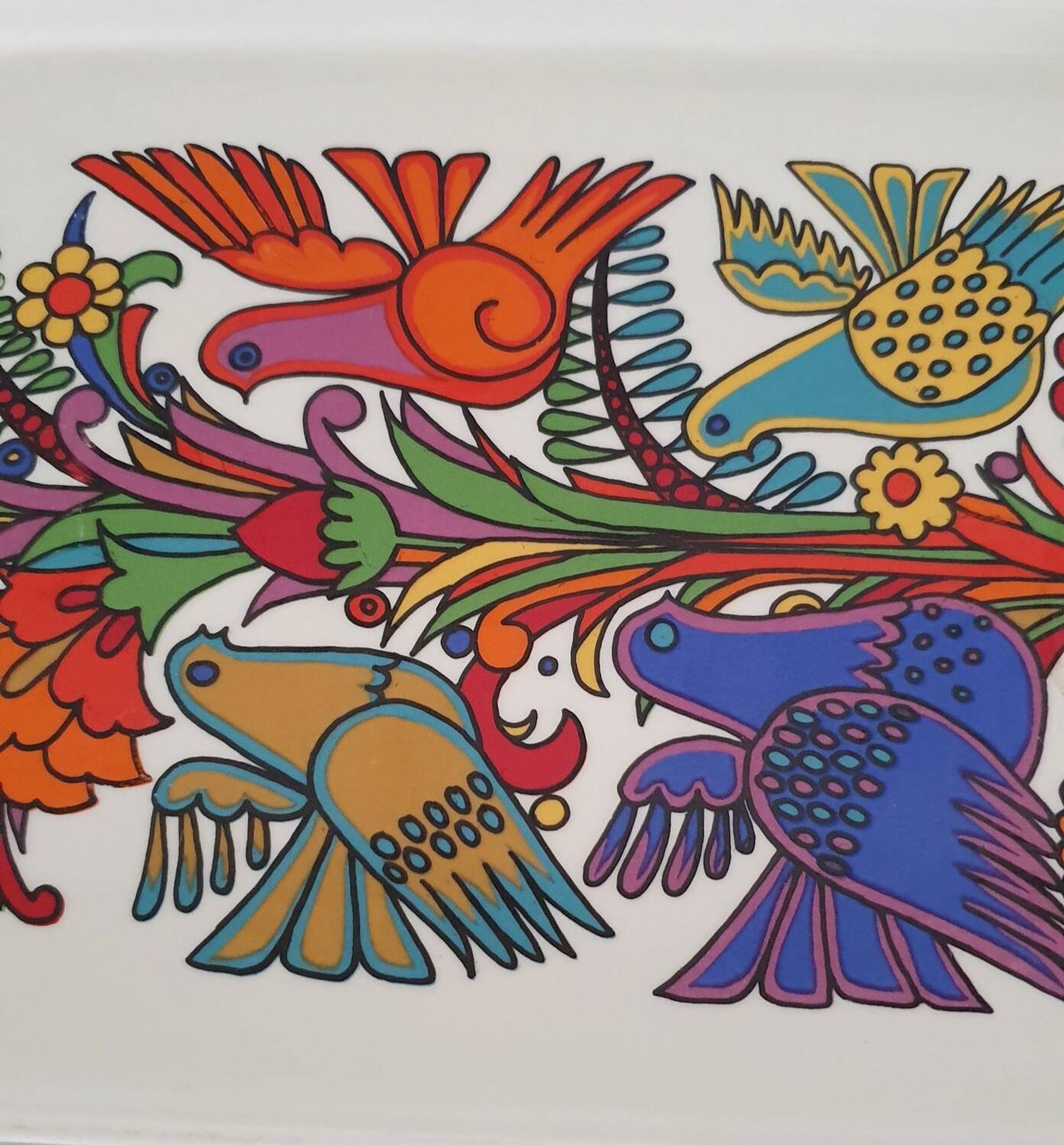 Grand plat de service collection " Acapulco " Villeroy et Boch