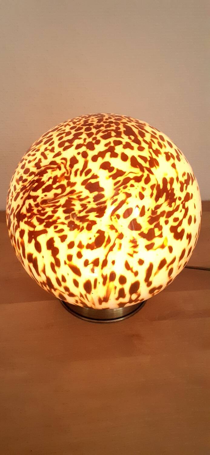 Vintage Murano Globe Lamp