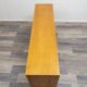 Enfilade des années 60 design scandinave,portes à rainures verte