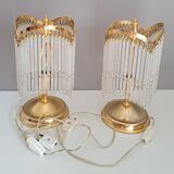 Paire de lampes de chevet classiques