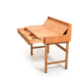 High quality modern danish oak desk 1960s