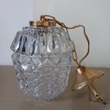 Vintage glass lantern/suspension.