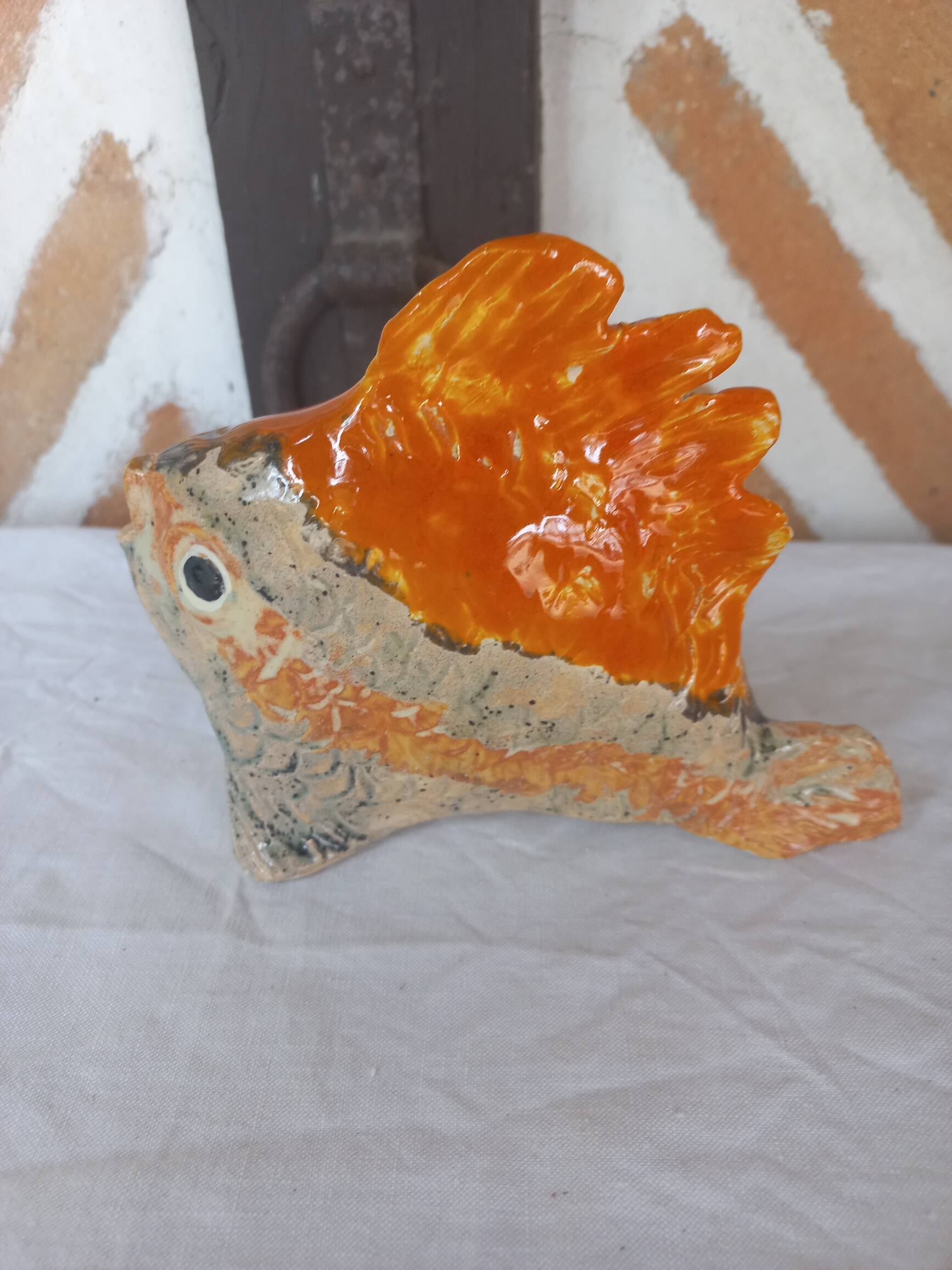 Vintage ceramic fish