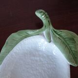 Set of two white ceramic ramekins
