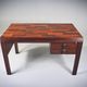 Rosewood desk by Jean Gillon for Italma. Brazil 1970's