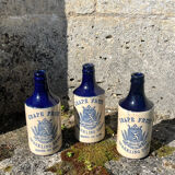 French stoneware grapefruit sparkling drink bottles