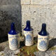 French stoneware grapefruit sparkling drink bottles