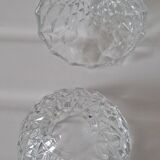 Glass pear candy box