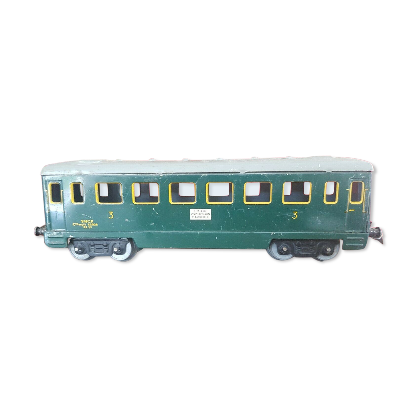 O Hornby Passenger Car Ladder Wagon