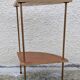 Pair of Corner Shelves 60/70 Vintage Design Console Table
