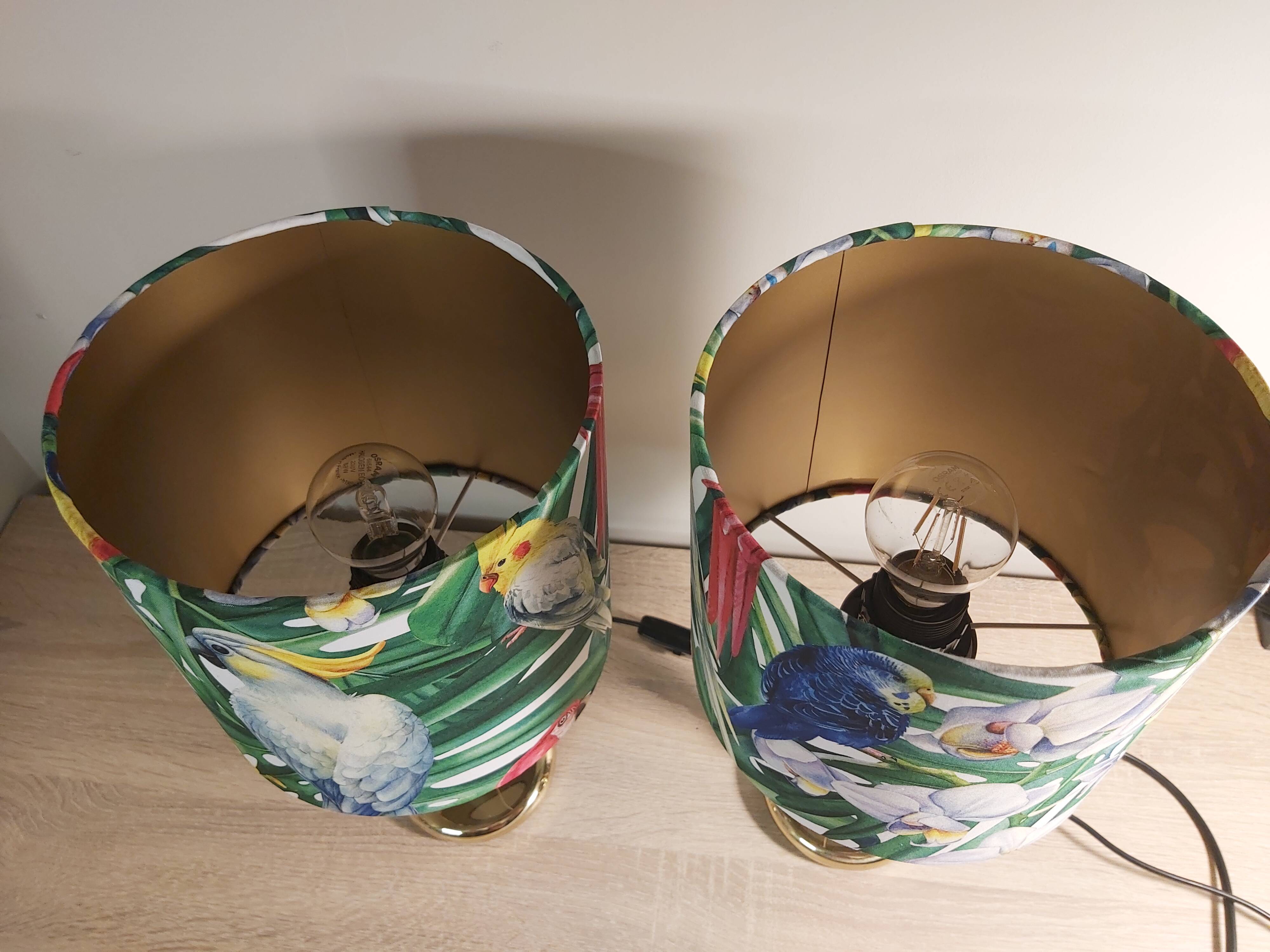 A pair of bedside lamps, Germany, 1970s.