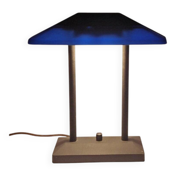 Rare grande lampe de table mid-century Robert Sonneman, États-Unis, années 1980.