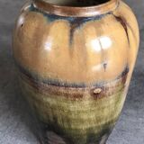 Stoneware VASE signed Thomas CARTIER, Saint Amand en Puisaye, 1918, Art Nouveau